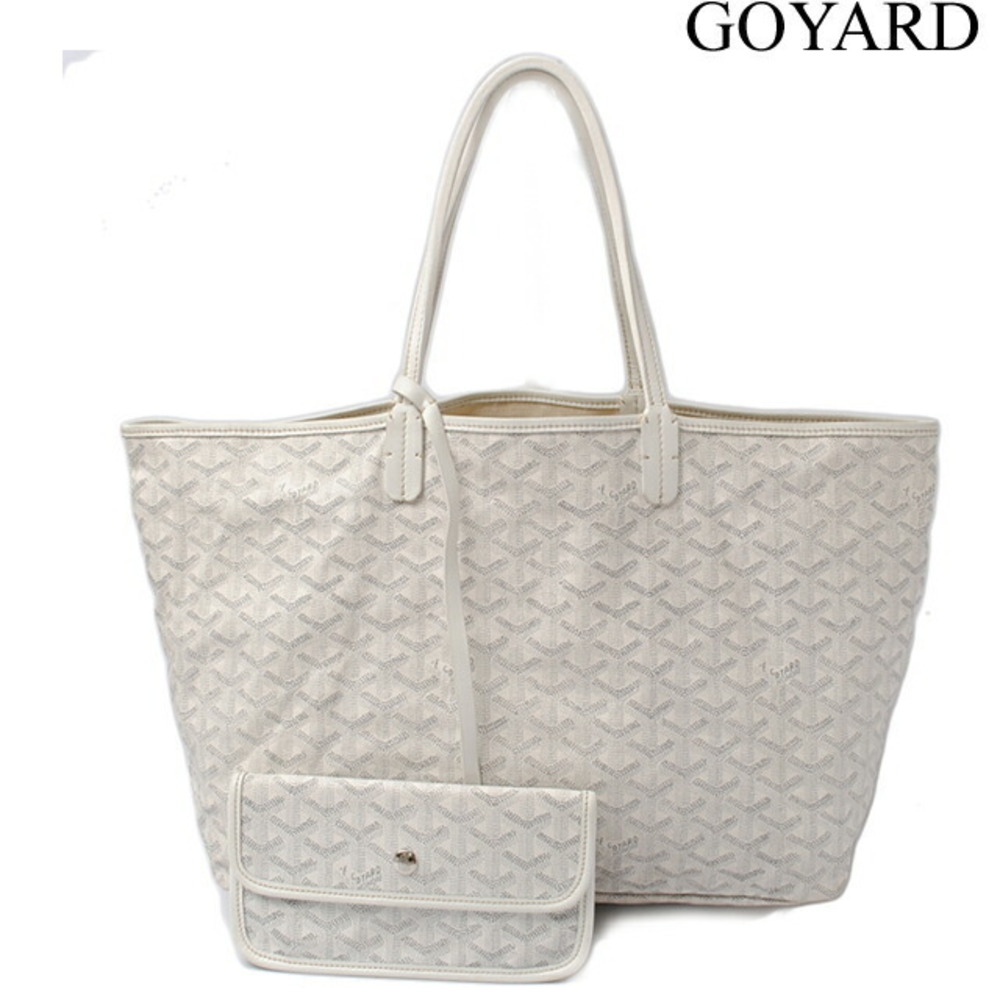 Goyard Saint Louis AMALOUIS tote bag white gray